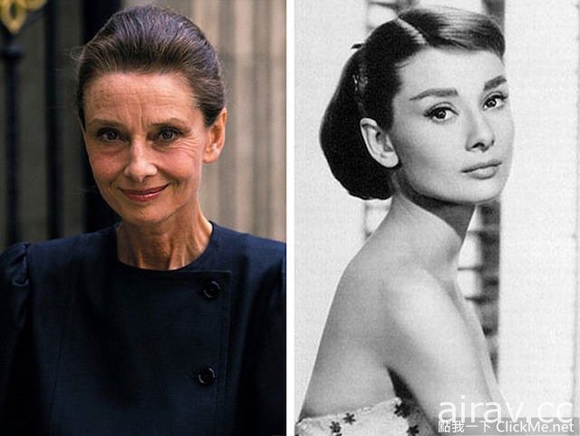 好萊塢《高齡女星的絕美過往》，年輕時的模樣簡直美到翻掉！