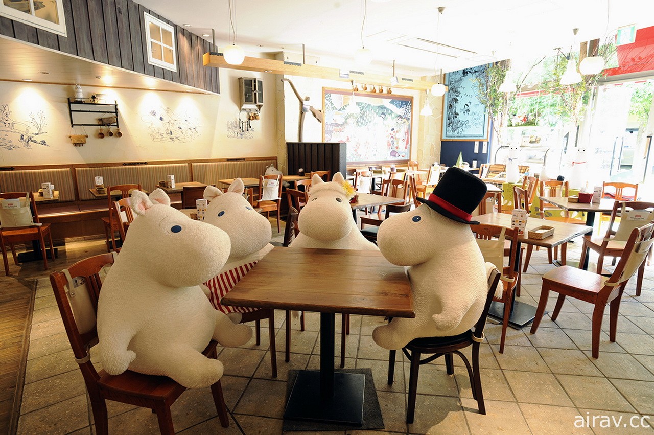 嚕嚕米主題餐廳「Moomin café」7 月 7 日起於台北東區正式開幕