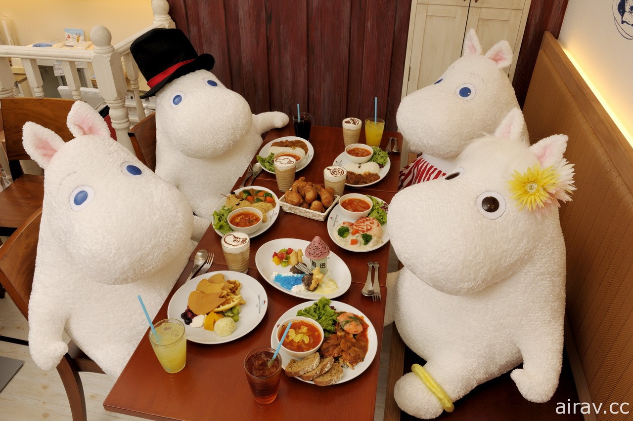 嚕嚕米主題餐廳「Moomin café」7 月 7 日起於台北東區正式開幕