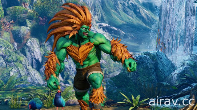 《快打旋風 5 大型電玩版》經典綠怪獸「布蘭卡」登場 展現亞馬遜叢林的野生威力！