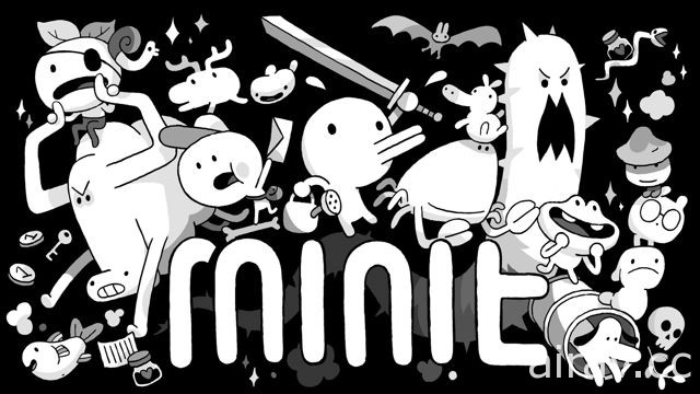 黑白风格冒险游戏《Minit》4 月初上市 于 60 秒内尽可能探索解除身上的诅咒