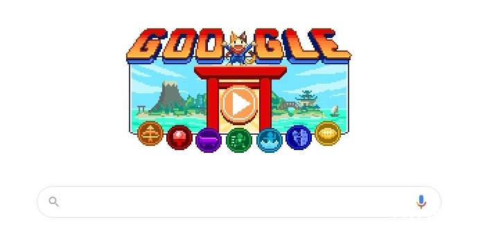 慶祝奧運開幕！Google 首頁推出小遊戲《Doodle 冠軍島運動會》
