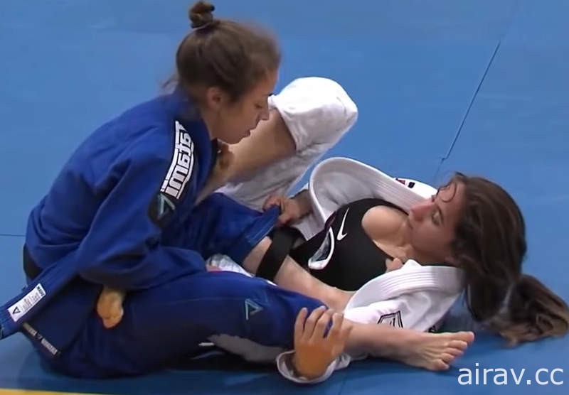 【有片】巴西柔術美女《Mayssa Bastos》激烈的拉扯這是奧運比賽嗎？不是喔XD