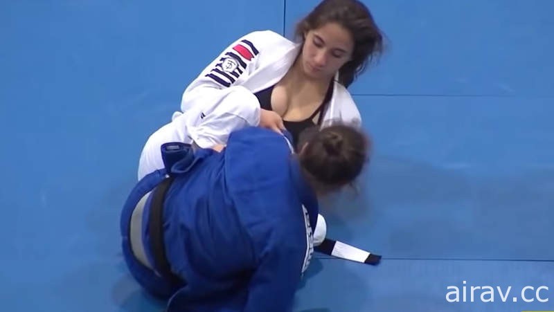 【有片】巴西柔術美女《Mayssa Bastos》激烈的拉扯這是奧運比賽嗎？不是喔XD