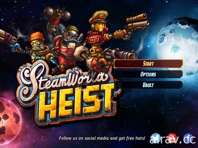 【試玩】蒸氣龐克風戰略遊戲《Steamworld Heist》遊走在浩瀚星際對抗壞蛋