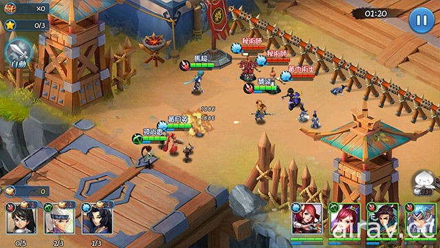 策略 RPG 新作《梦幻三国大战》抢先登陆 Android 平台