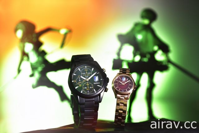 《進擊的巨人》推出「里維」及「米卡莎」兩款新聯名錶 台灣限量 200 只