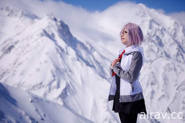 Coserゆう94狂《为还原登上2000米雪山取景拍摄》Fate/Grand Order 玛修姬莉叶莱特