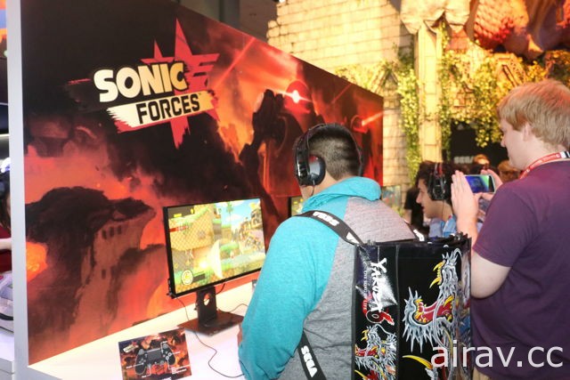 【E3 17】新作《音速小子 武力》一手试玩 化身索尼克奔驰于 3D 游戏世界中