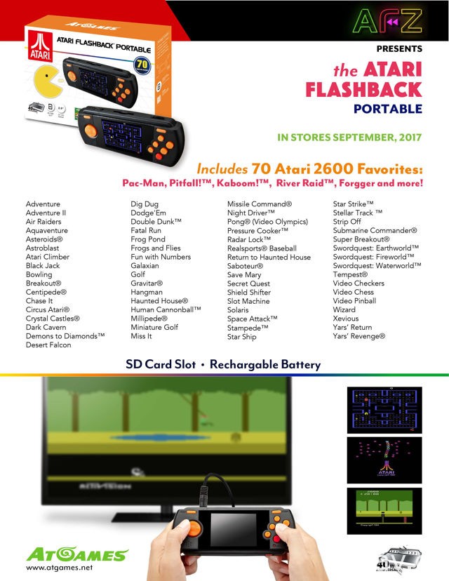 Atari 2600 與 Sega Genesis 懷舊主機秋季登場 內建多款遊戲與支援 HDMI 高解析度輸出