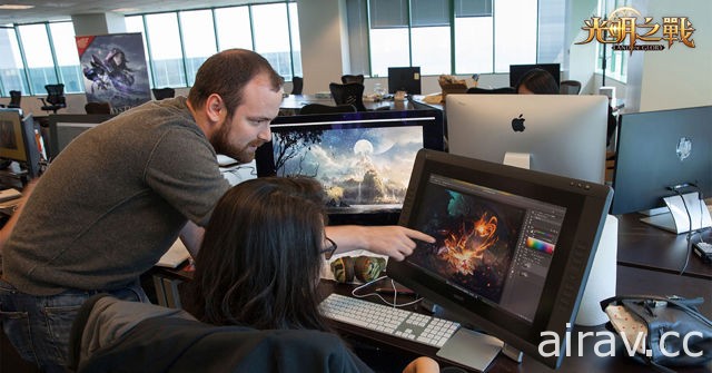 3D 魔幻 MMO 手机游戏《光明之战》公开国际开发团队背景