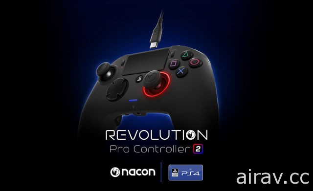 NACON PS4 官方授權專業控制器「Revolution Pro Controller 2」26 日在台港推出