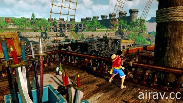 《航海王 尋秘世界》舞台為遊戲原創的新世界 活用 “橡膠果實” 能力使出必殺技