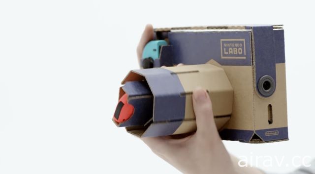 全新玩法“任天堂实验室”发表 结合 Switch 与厚纸板亲手打造实体玩具