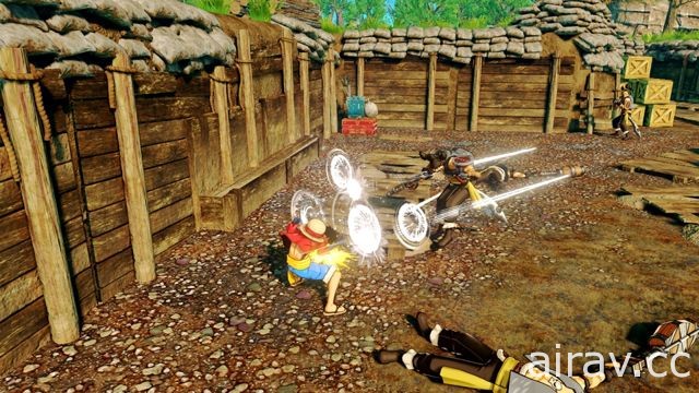 《航海王 寻秘世界》舞台为游戏原创的新世界 活用 “橡胶果实” 能力使出必杀技