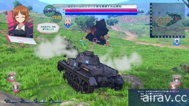 《少女与战车 战车梦幻大会战》“EXTRA 任务”模拟电视动画中与各校战斗的任务等内容