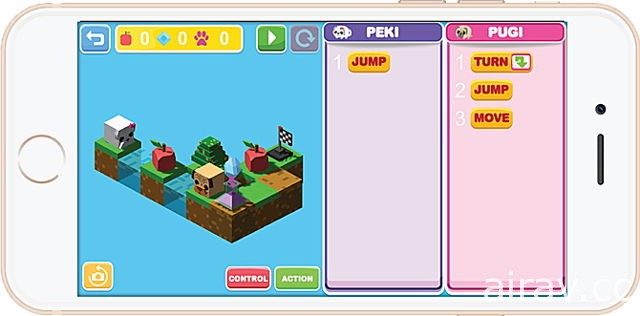 【TpGS 18】結合程式語言要素益智遊戲《Pek &amp; Pug》推出試玩版