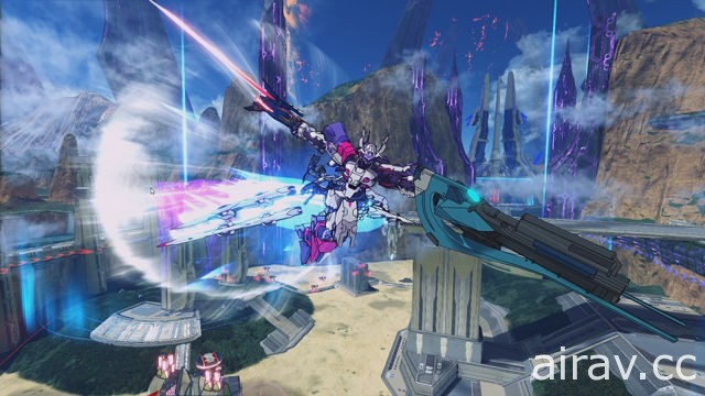 大型电玩新作超高速对战机器人动作游戏《星与翼的悖论》正式公开