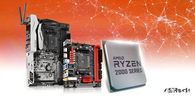 华擎 AM4 300 系列主机板全面更新 BIOS 将支援 AMD 新一代 Ryzen 2000 系列 APU