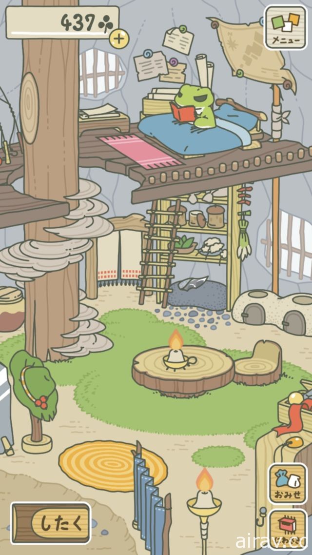 《青蛙旅行》遊戲正夯 中國學室內設計的網友巧手呈現遊戲內青蛙房屋具體形象