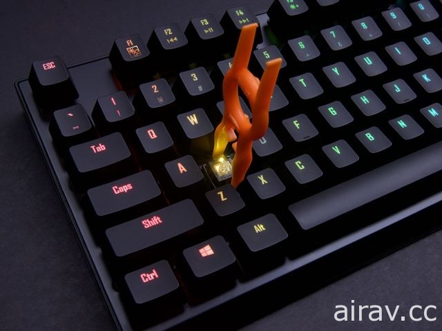 可水洗新产品光轴电竞键盘 AORUS K9 Optical 本周上市