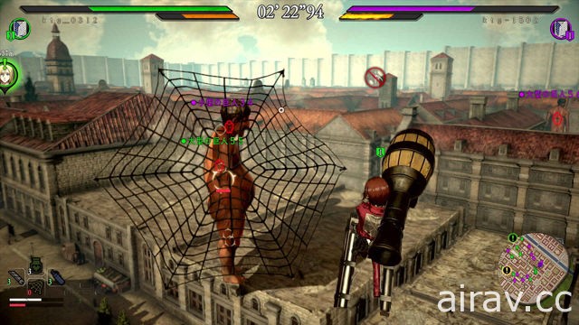 《進擊的巨人 2》追加免費更新「決戰模式」1 對 1 對戰驅逐各陣營巨人