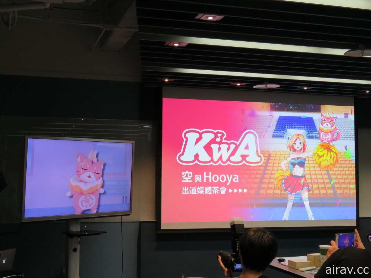 美少女「空」搭配吉祥物「Hooya」台灣首個華語創作 Vtuber 團體「K’WA」正式出道