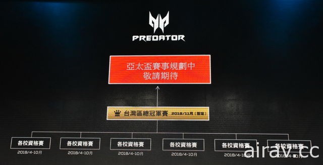 宏碁与 Garena 合作推广台湾电竞　启动《英雄联盟》Predator League 电竞盟校杯