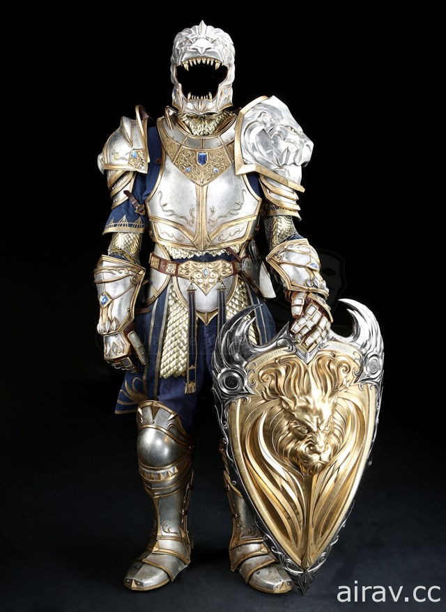電影《魔獸：崛起》道具拍賣最高金額以「萊恩國王盔甲與盾牌」的 6 萬美元出售