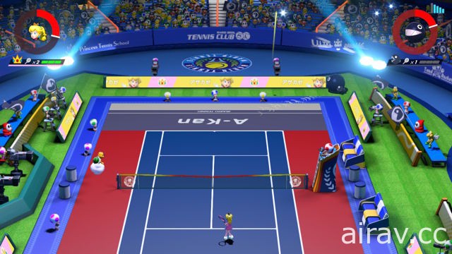 【试玩】《玛利欧网球 王牌高手》线上大赛 惊人新系统同时维持硬派作风的网球运动游戏