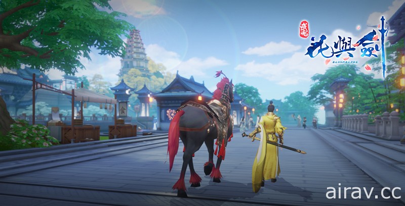 《花與劍》推出「葉子畫」「魂穿」玩法以及全新聯賽「魂武天策・戰神壇」