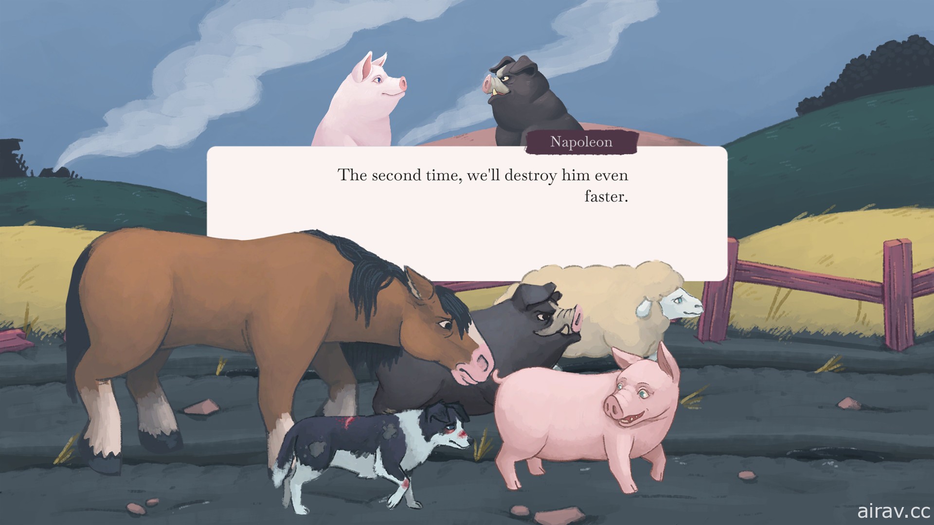 同名諷刺小說改編新作《歐威爾的動物農莊》預計 2020 秋季登陸 PC 與手機