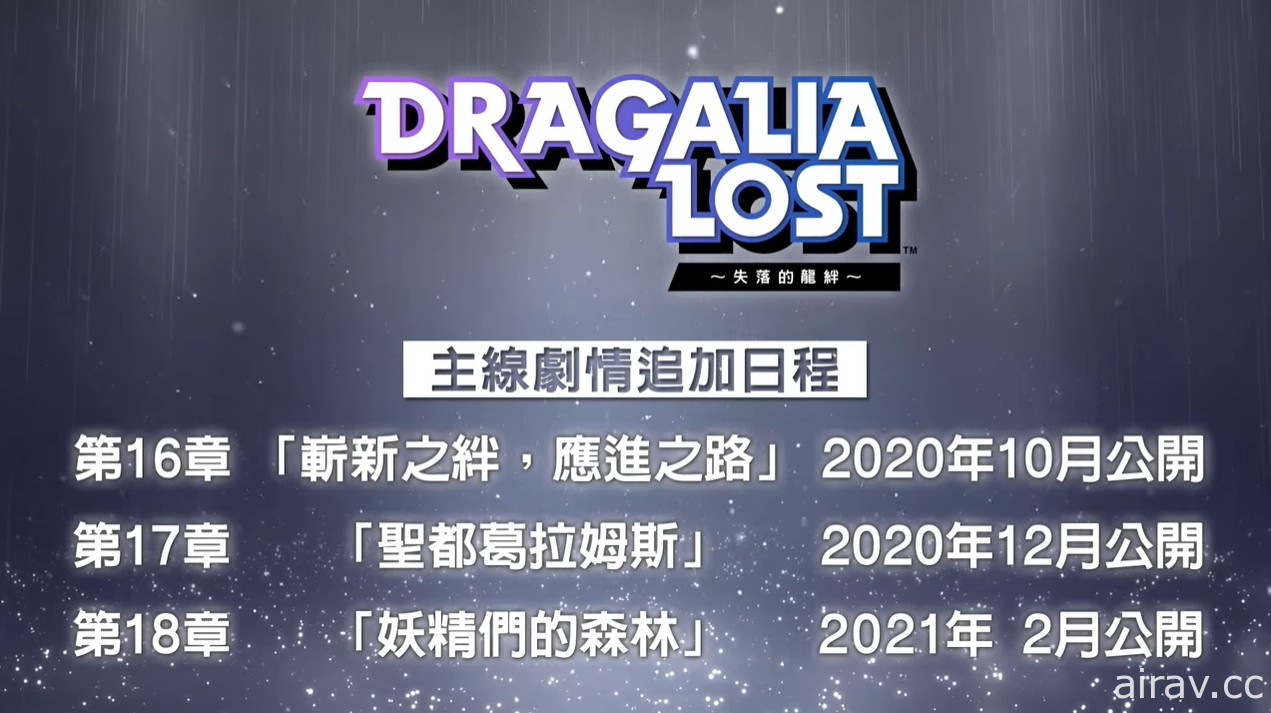 《Dragalia Lost ～失落的龙绊～》公开 2 周年情报及新功能 最多可免费进行 330 次召唤