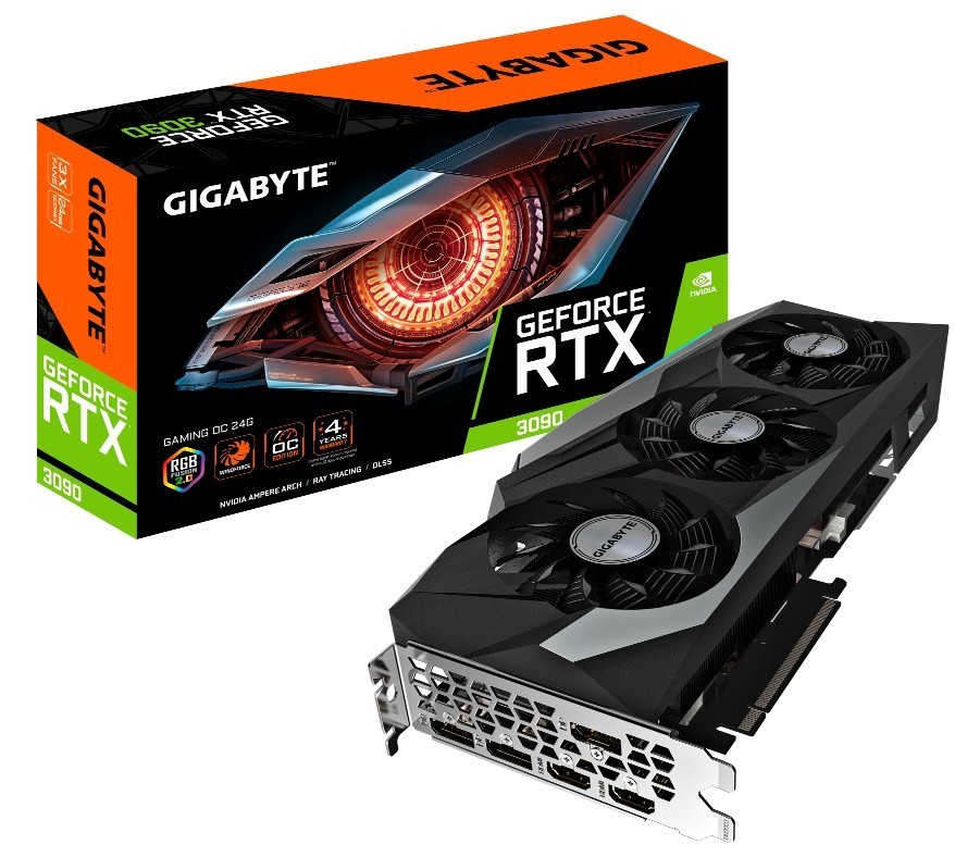 技嘉推出新一代 GeForce RTX 30 系列顯示卡 導入 NVIDIA 安培架構顯示晶片