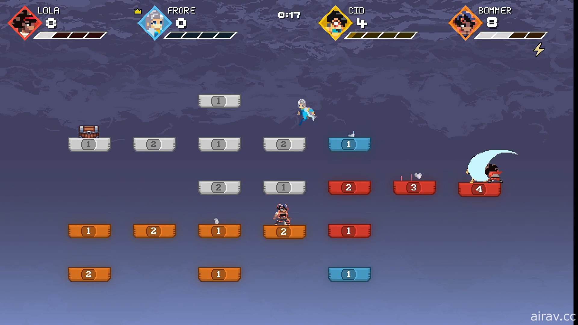 快節奏競技遊戲《跳躍啦 Jumpala》釋出試玩版 於各平台來回跳躍累積分數