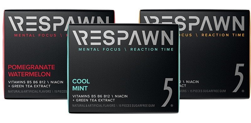 Razer 宣布推出电竞口香糖“RESPAWN By 5” 强调提升玩家游戏集中力