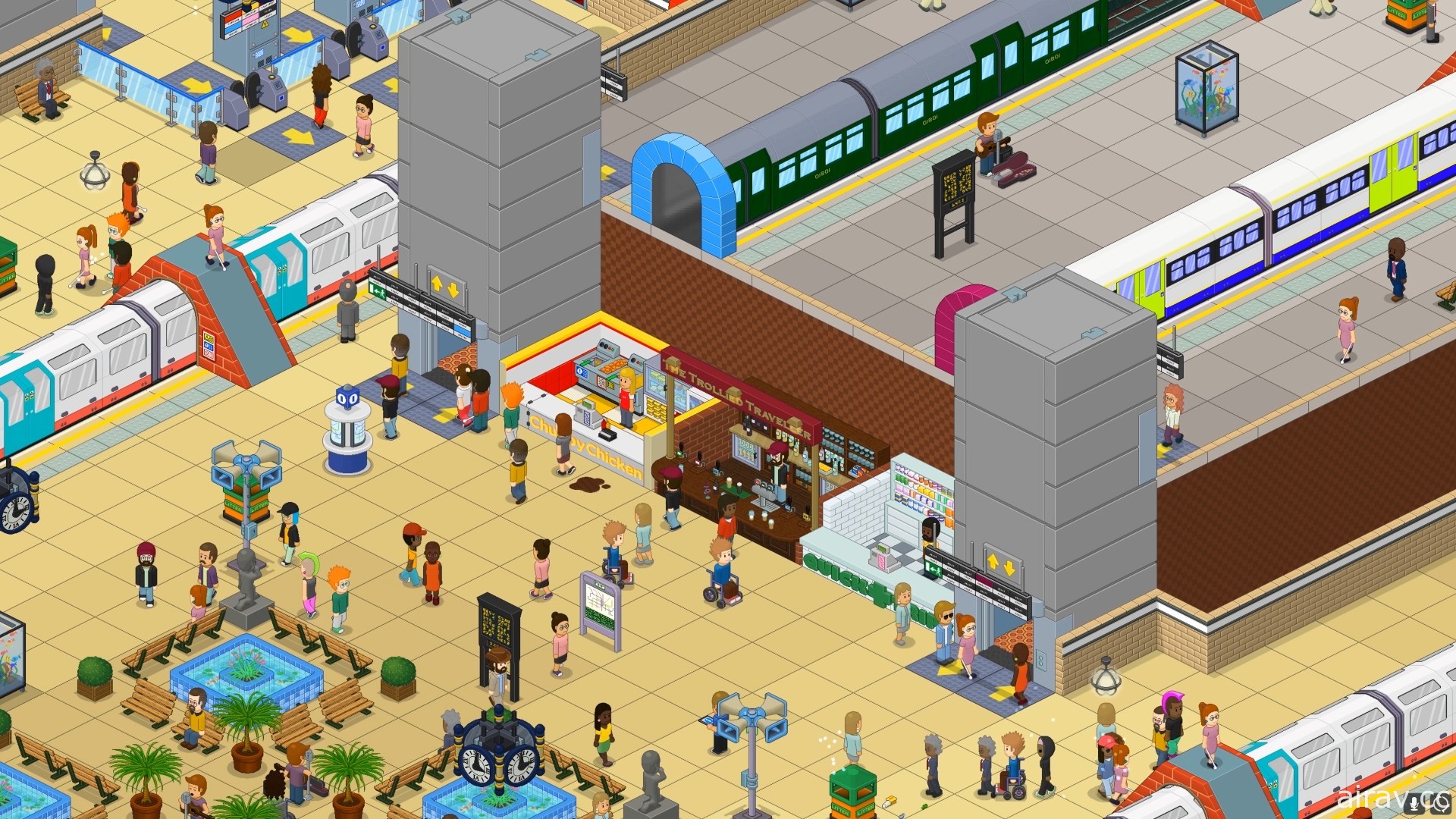模擬經營遊戲《通勤地鐵戰》10 月 6 日上市 努力打造讓大家準時通勤的地鐵站