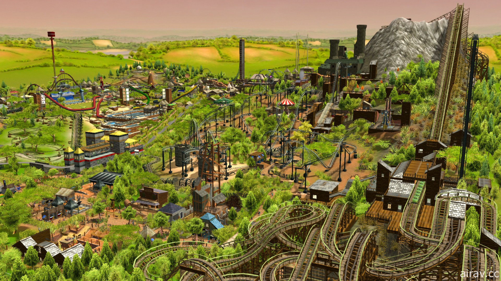 PC、Switch《模擬樂園 3 完全版》公開上市宣傳影片 自由建造夢想中的樂園