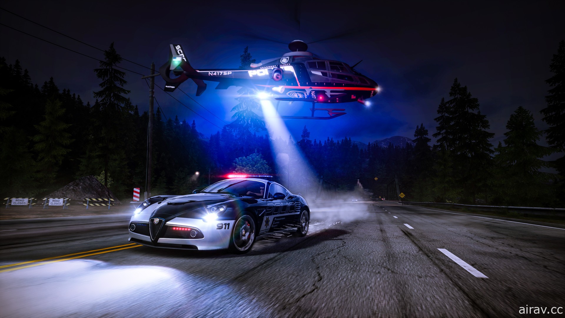 《极速快感：超热力追缉》重制版 11 月登场 强化画质表现支援跨平台连线游玩