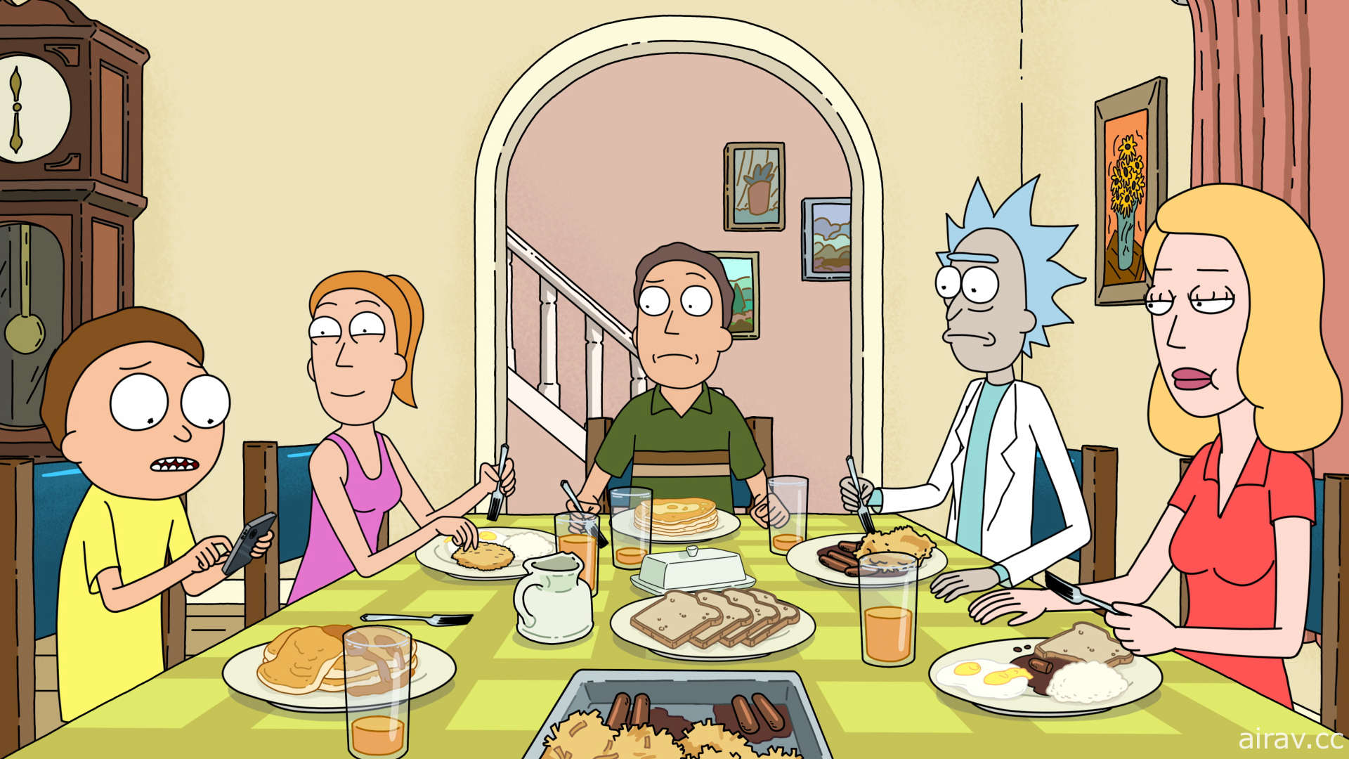 《瑞克和莫蒂》动画 1 至 4 季 10 月起于 HBO GO 正式上线