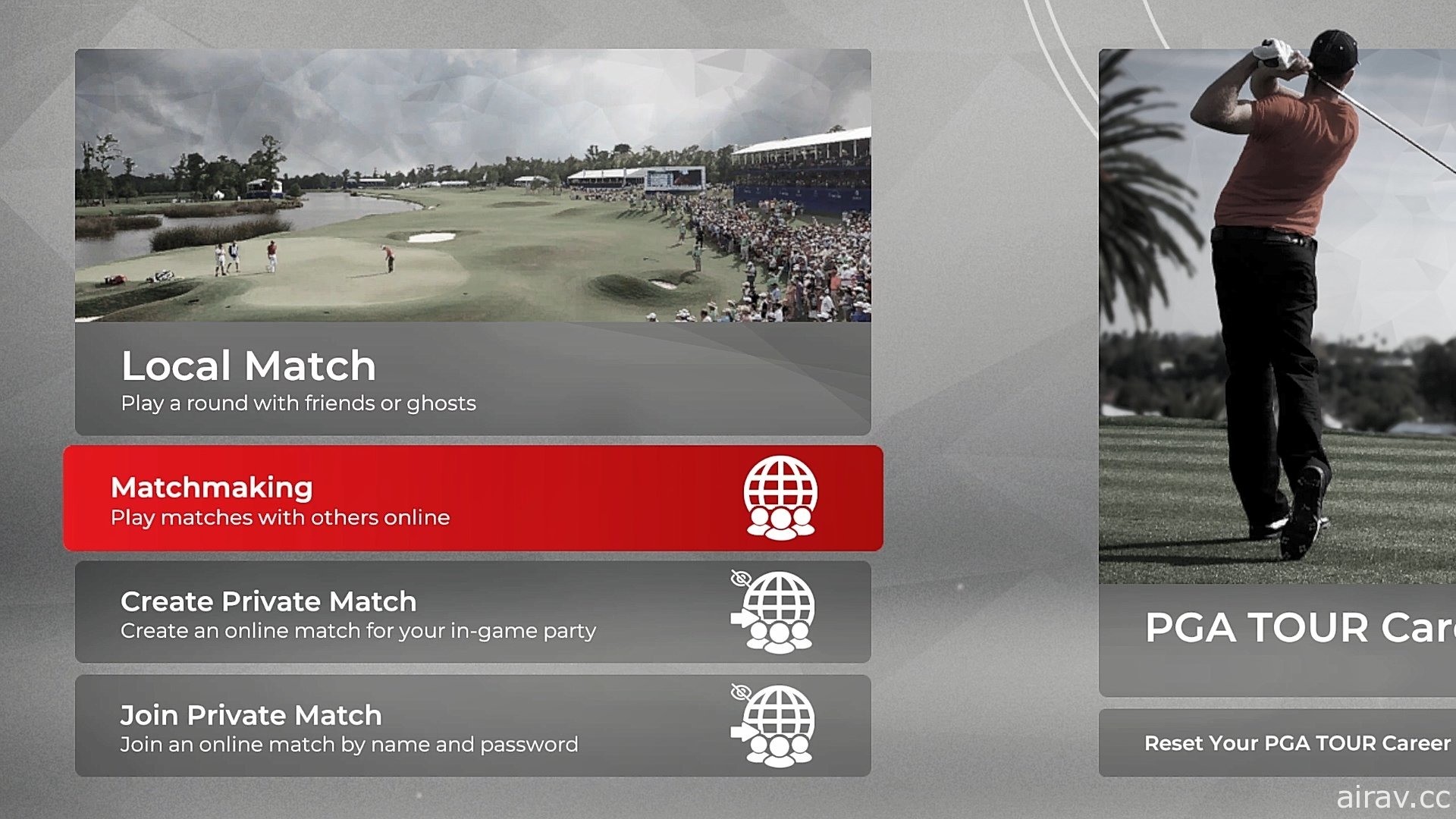 《PGA 巡迴賽 2K21》推出全新快速遊玩比賽類型和新的 MyPALYER 裝備