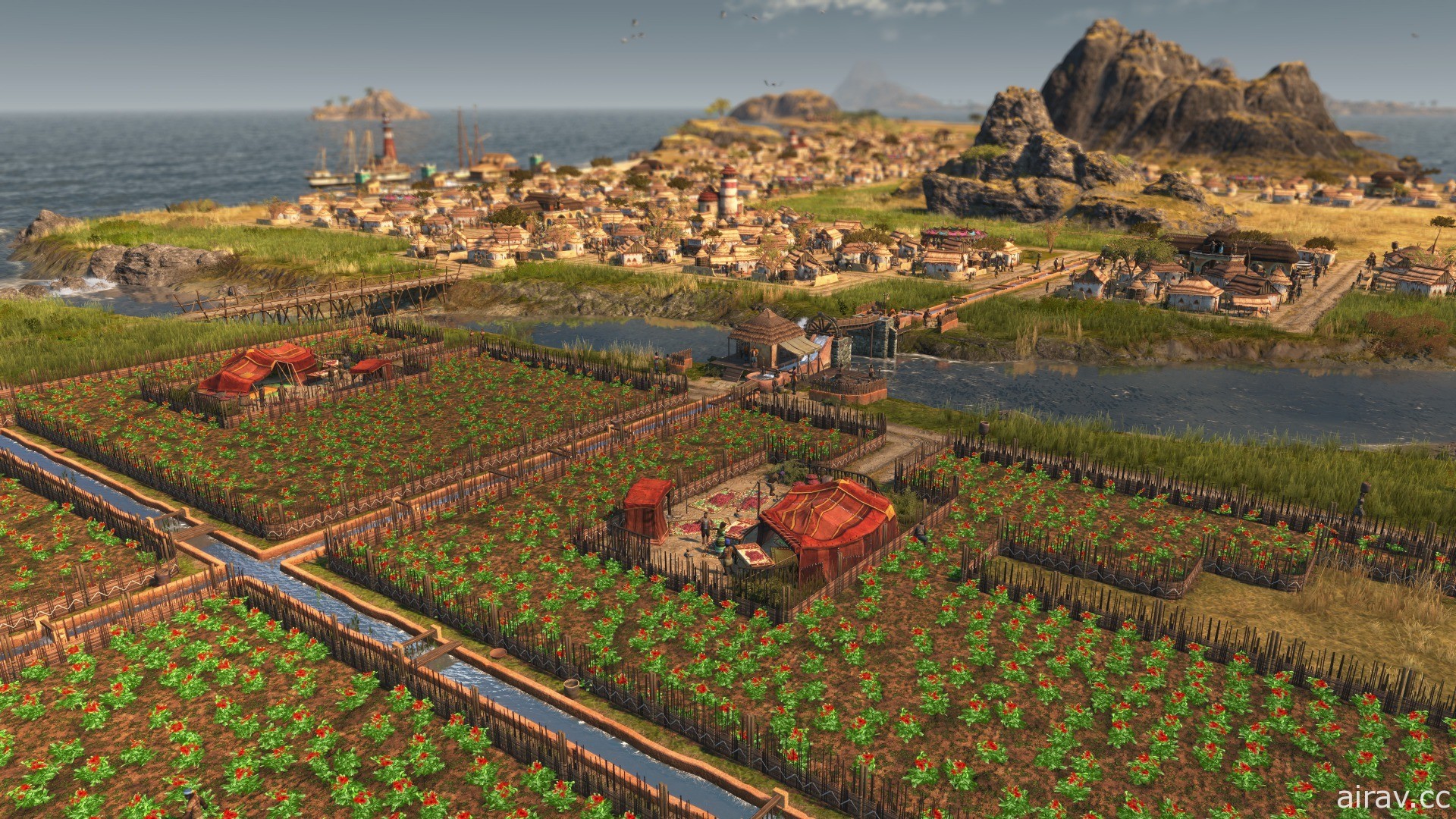 《美麗新世界 1800》新 DLC「獅子大地」已推出 前進新地區「安貝沙」體驗灌溉系統等