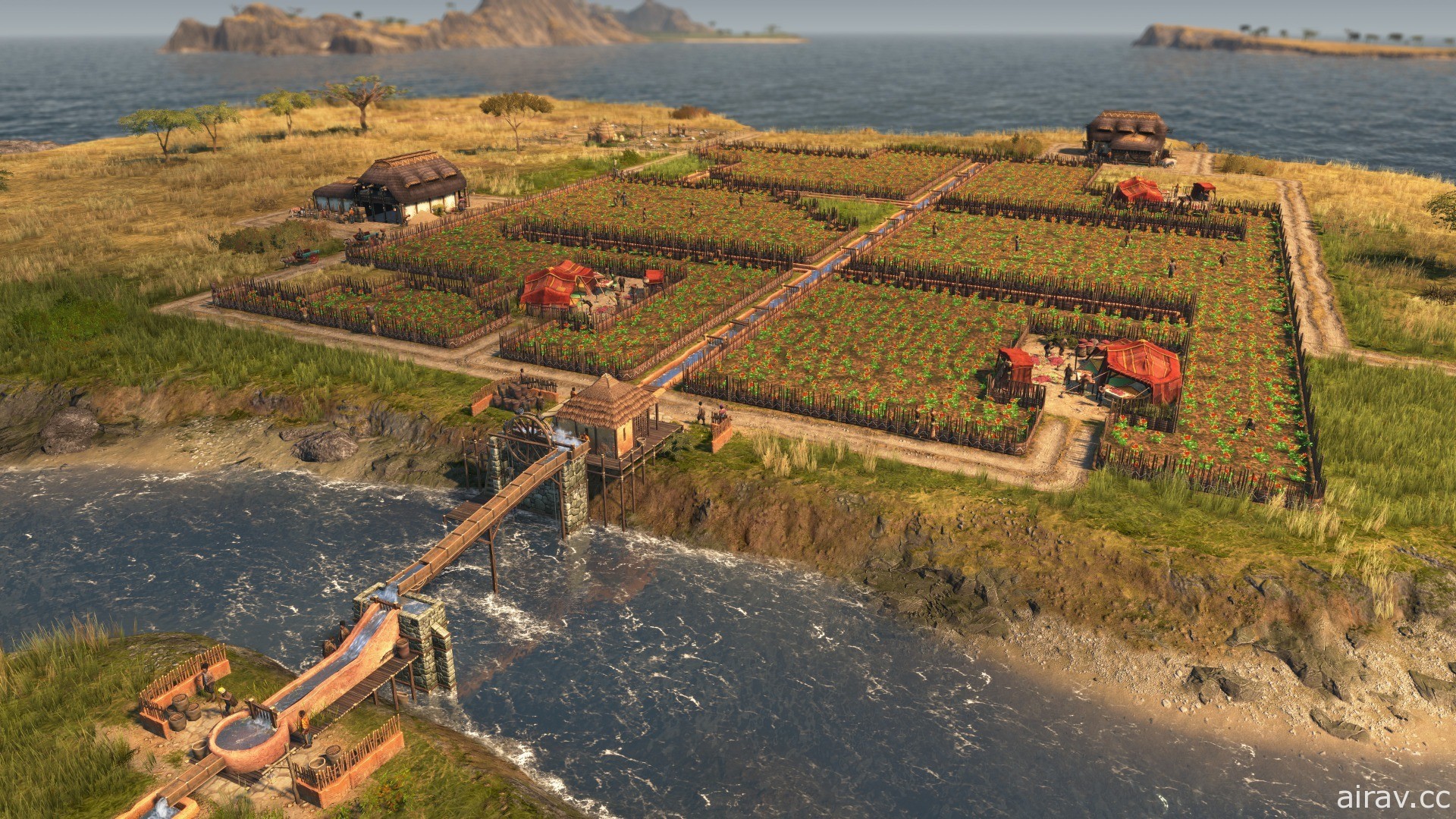 《美麗新世界 1800》新 DLC「獅子大地」已推出 前進新地區「安貝沙」體驗灌溉系統等