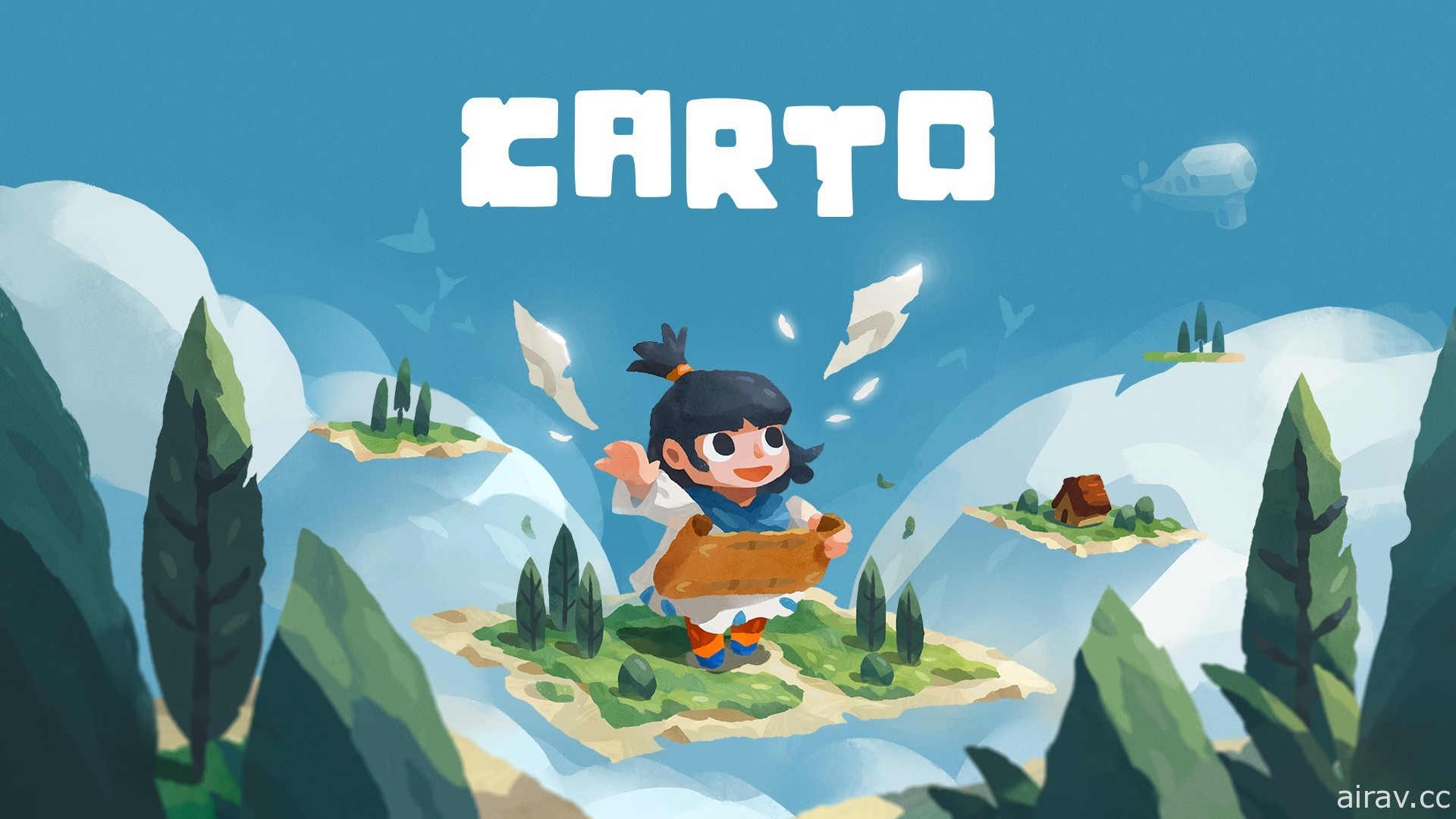 台湾独立游戏团队解谜新作《Carto》即将发售 借由重组地图探索变化多端的世界
