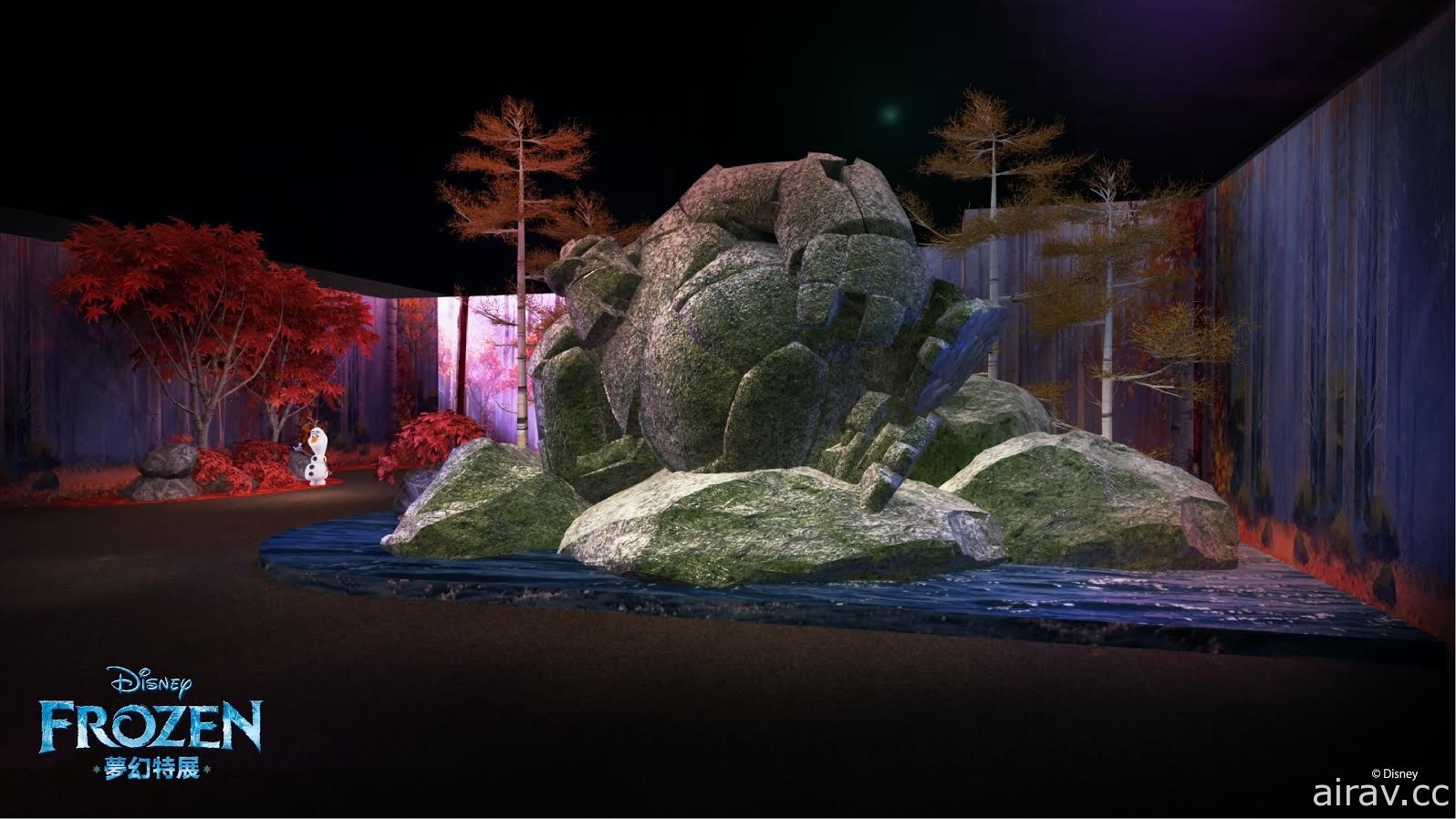 “FROZEN 冰雪奇缘梦幻特展”12 月在台揭幕 还原经典场景 科技互动体验冰雪幻境