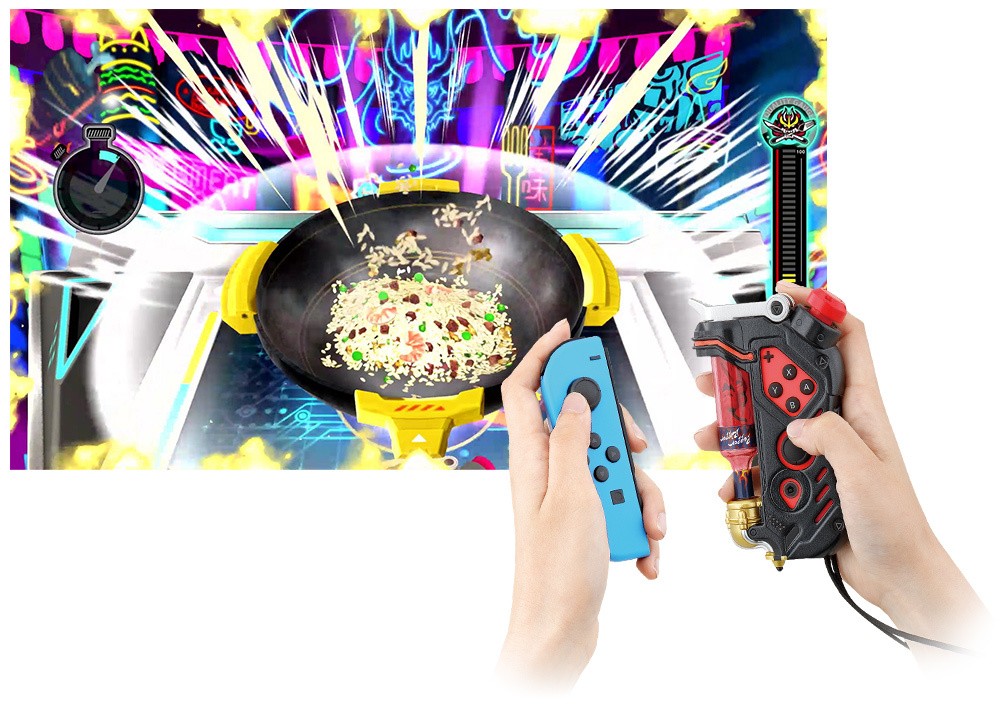 揮舞專用控制器組件來炒飯！料理動作戰鬥遊戲《食王者》決定 11 月 28 日發售