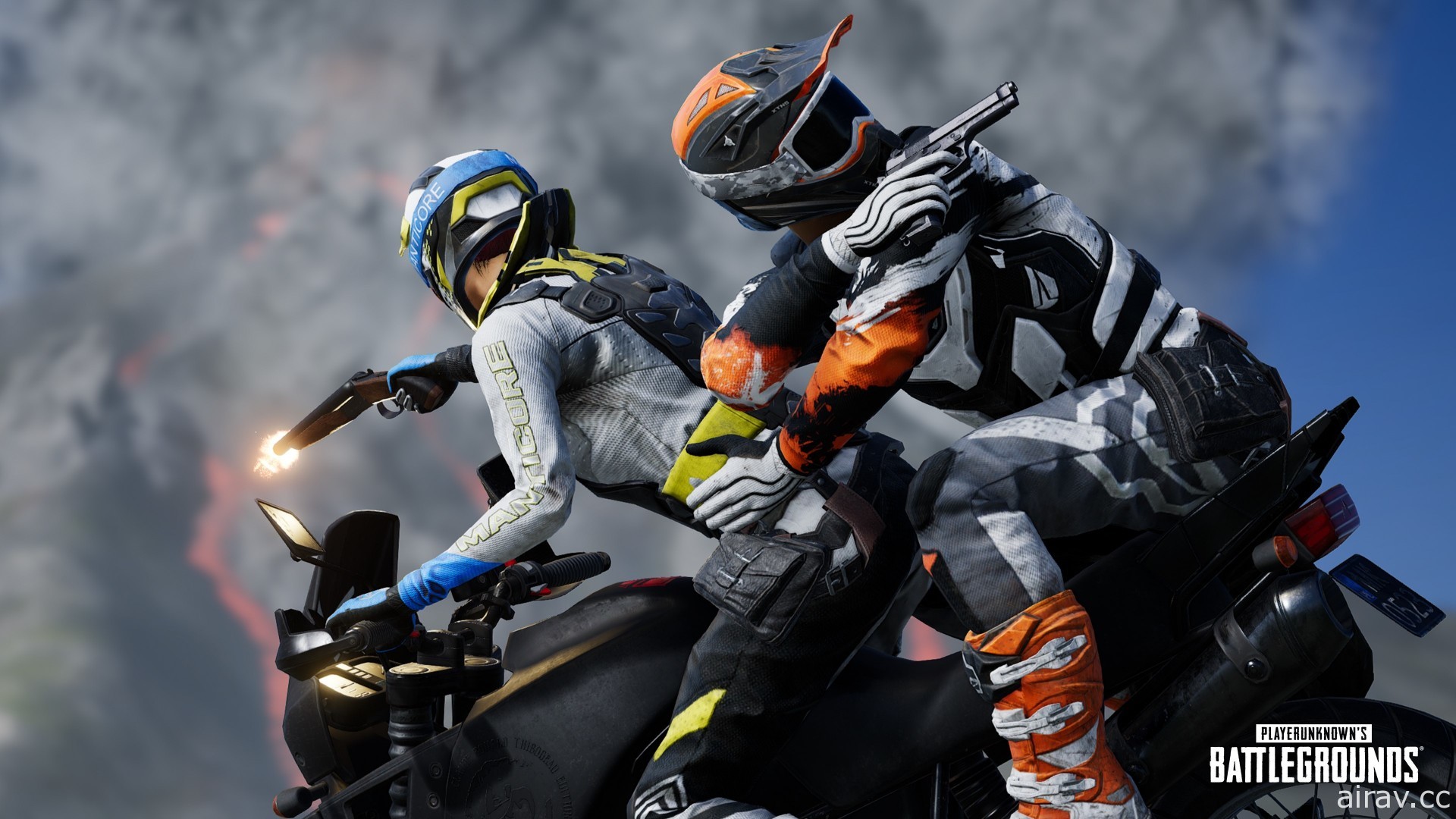 《絕地求生》越野摩托車 9.2 版參上 上演花式車技並以全新騎射技術摧毀敵人