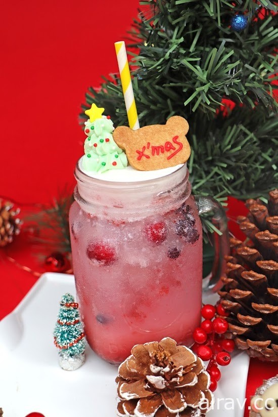 拉拉熊咖啡厅与茶屋皆于 12 月推出圣诞限定套餐与甜点