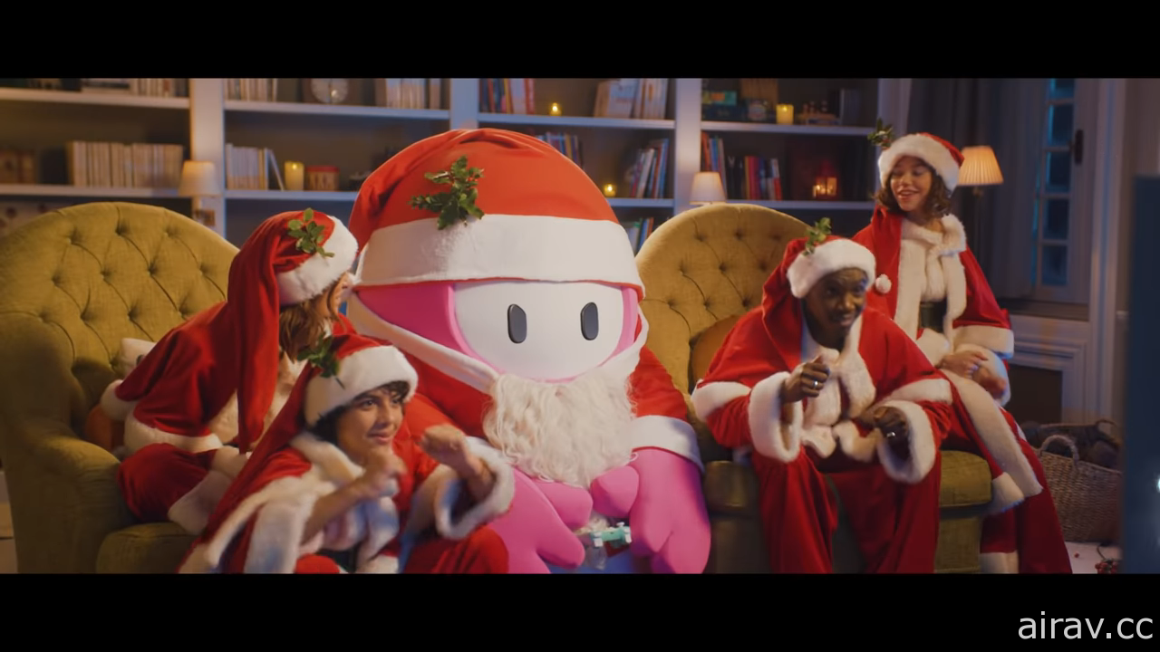 迎接耶誕《糖豆人：終極淘汰賽》公開溫馨同樂影片 限時推出免費佳節造型
