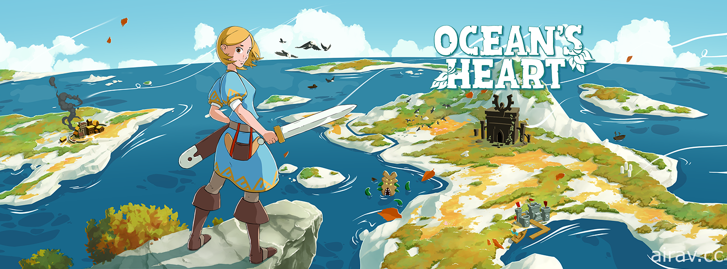 RPG 新作《海洋之心》21 日上市 扮演年輕女孩面對海盜陰謀